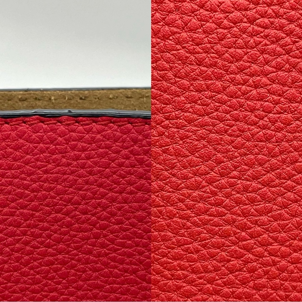 Auth Loewe Gate Bucket Bag – Raspberry Red – Small - Picture 14 of 15